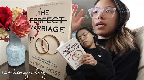 reading vlog a perfect marriage by jeneva rose 💍 youtube