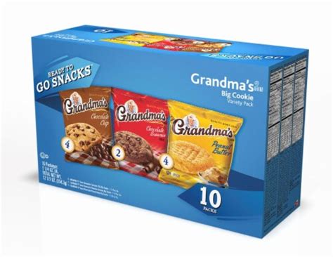 Grandmas Cookie Variety Pack 125 Oz Kroger