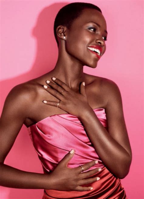 Actress Lupita Nyongo By Alexi Lubomirski For Flare Magazine November 2014 Beautiful Dark