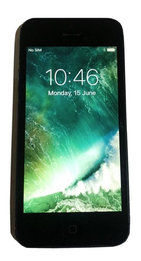 Apple Iphone 5 16gb Black Unlocked Black Model A1429 Auction