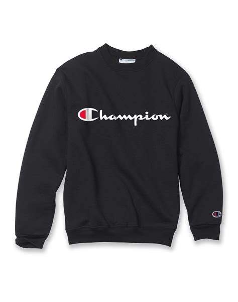 Sale Champion Logo Black In Stock
