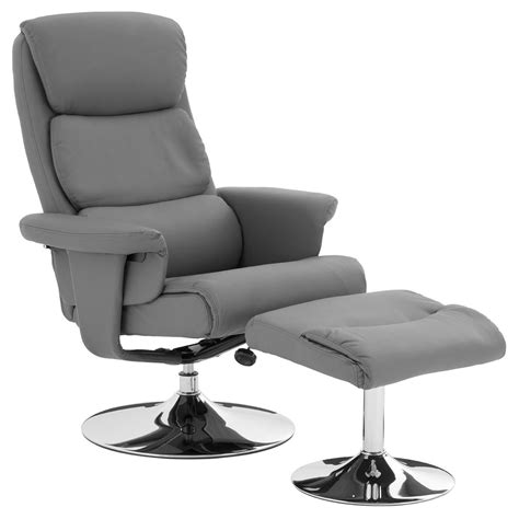 Recliner Chair With Footstool Modern And Contemporary Furniture