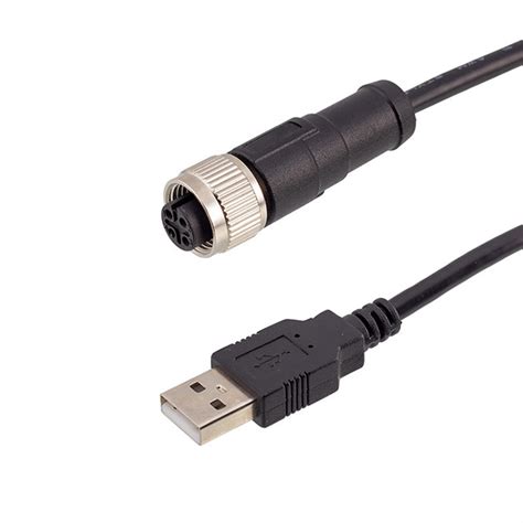 M12 4 Pin Usb Cable China Supplierm12 5 Pin Usb Cable