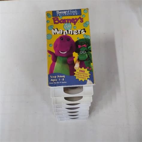 Lot Of Barney The Dinosaur Vhs Tapes Vintage Barney And Friends Sexiz Pix My XXX Hot Girl