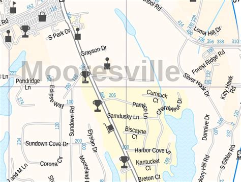 Mooresville Nc Map