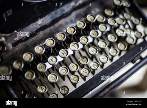 Old Vintage Typewriter Stock Photo Alamy