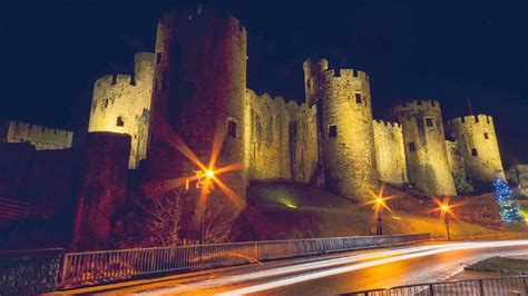 Conwy Castle At Night Taken By Michael Lewis Of Colwyn Bay Conwy