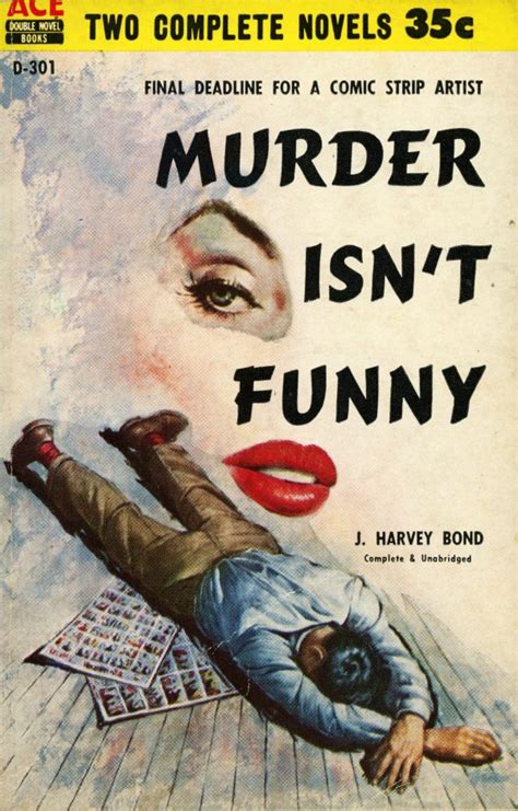 Murder Isn’t Funny Pulp Covers