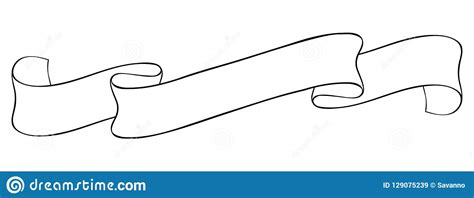 Clipart Ribbon Banner Outline 20 Free Cliparts Download Images On