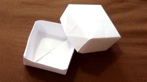 Como Hacer Caja Origami Basica Y Facil Youtube