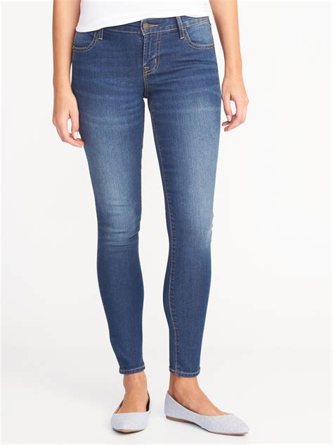 Mid Rise Super Skinny Ankle Jeans For Women Old Navy Skinny Ankle