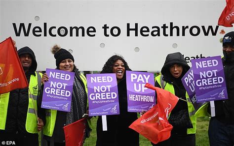 Heathrow Staff Will Strike For Another Eight Days Next Month Amid Fears