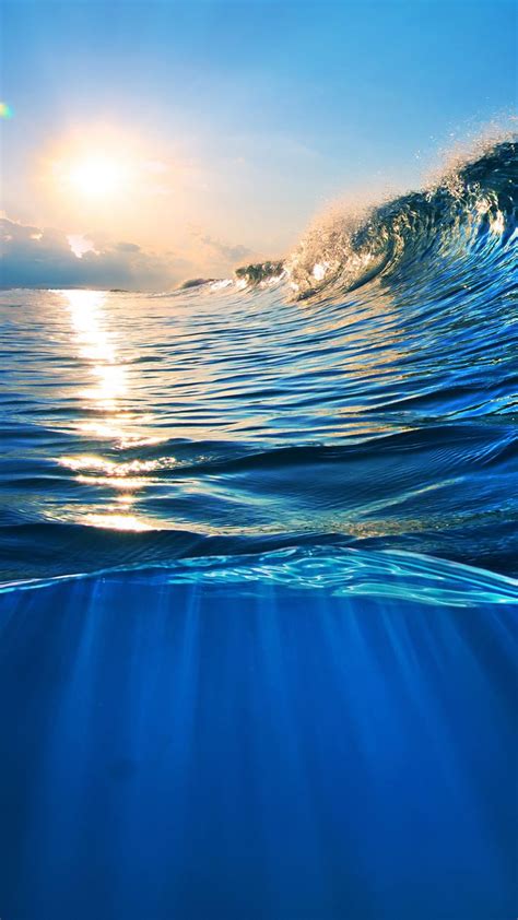 Ocean Wave Wallpapers For Galaxy S7 Splash Of Water Sea Is Hd