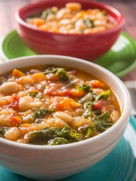 Pressure Cooker Tuscan Bean Soup Dad Cooks Dinner