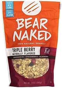 Amazon Com Bear Naked Fit Triple Berry Granola Oz Granola