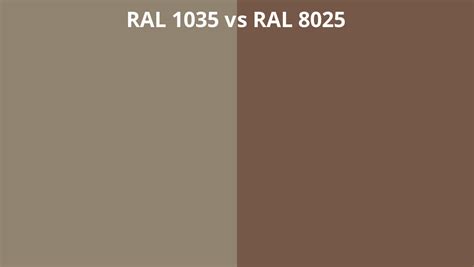 Ral 1035 Vs 8025 Ral Colour Chart Uk