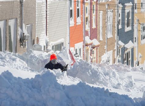 Incredible Sights From Newfoundland After 30 Of Snow Fall In Record