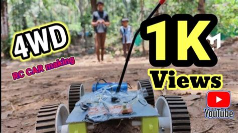 How To Make Rc Remote Control Car At Home Technical Studio Youtube