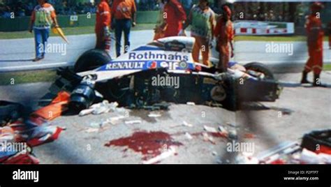 Inglés Ayrton Senna Tras Un Accidente De Coche El 1 De Mayo De 1994 10 Desconocido Ayrton