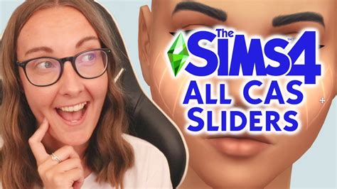 All These Sliders Exist In Create A Sim Youtube