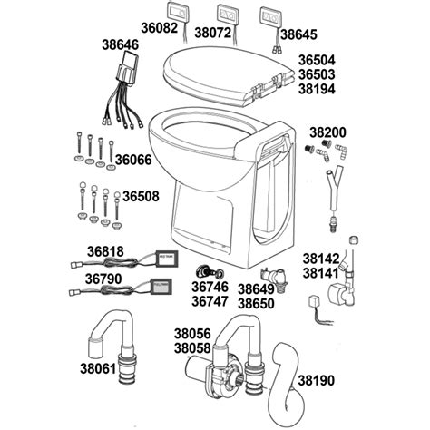 Automotive Toilets Fittings And Parts Rv Parts And Accessories Thetford