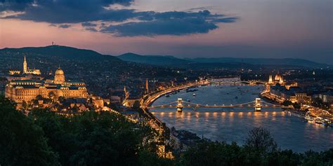 Fondos De Pantalla Budapest Hungría Casa Ríos Puentes Noche Megalópolis