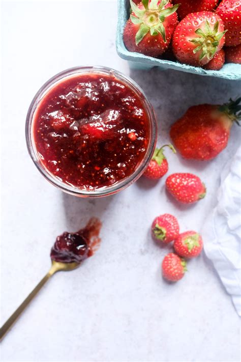 Easy to make, homemade strawberry jam with extra tips for using frozen strawberries, what to do if you don't have a sugar thermometer and what to do if your jam doesn't set. Easy and Best Strawberry Jam Recipe with only 3 Ingredients | Recipe | Jam recipes, Strawberry ...