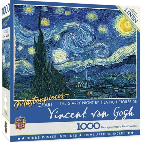 Masterpieces Masterpieces The Starry Night 1000 Piece Jigsaw Puzzle