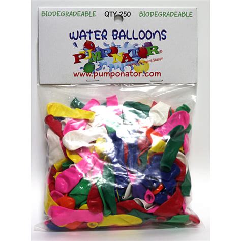 250 Biodegradable Water Balloons Refill Pack Fairhaven Toy Garden