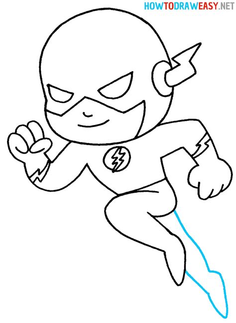 How To Draw The Flash Draw For Kids