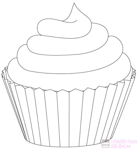 ᐈ Dibujos De Cupcakes【top 30】un Delicioso Boceto Dibujos Para Colorear