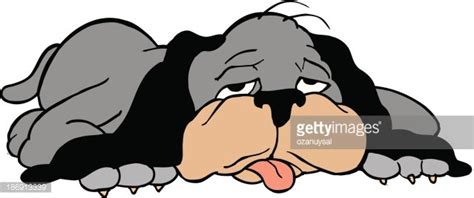 Dog Tired Stock Clipart Royalty Free Freeimages