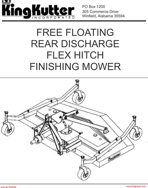 King Kutter Finish Mower Parts Diagram Wiring Database