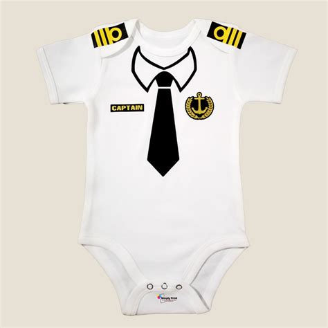 Seaman Career Baby Outfit Cotton Onesie Baby Boy Baby Girl Bodysuit