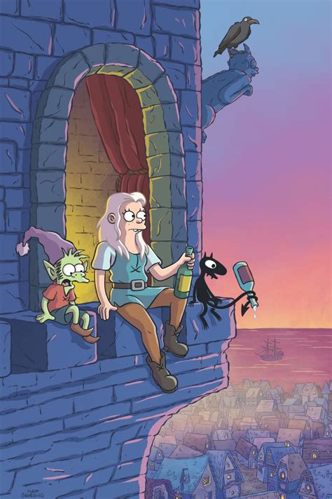 Matt Groenings New Series “disenchantment” To Premiere On Netflix