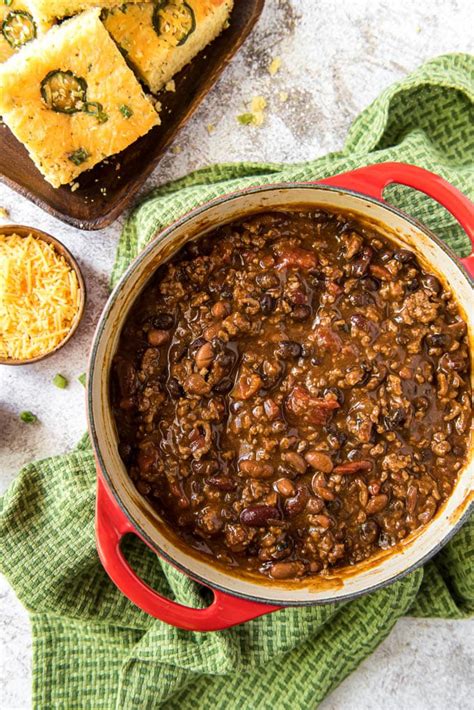 The term 'chili' is short for 'chili con carne,' which translates from spanish as chilies with meat. What Dessert Goes With Chili - Desserts Not Eating Out In New York - So, in effect, you could ...