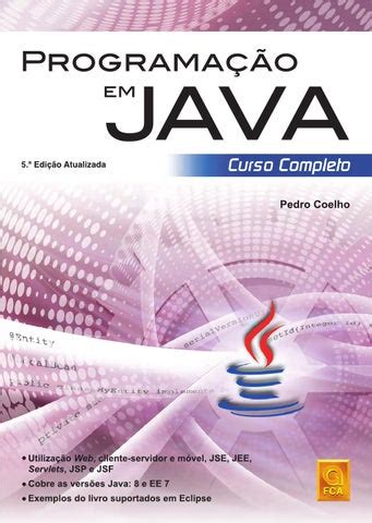 Programa O Em Java Curso Completo Ed At By Grupo Lidel Issuu