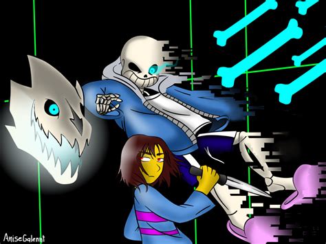 Sans Fight Anisegalennt Illustrations Art Street