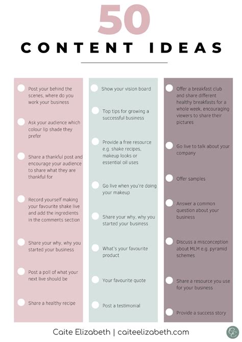 Check Out These Social Media Content Ideas For Network Marketers A