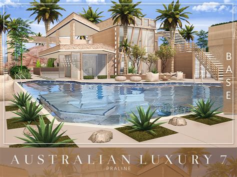 Australian Luxury 7 Villa By Pralinesims At Tsr Sims 4 Updates