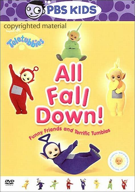 Teletubbies All Fall Down Funny Friends And Terrific Tumbles Dvd 1996 Dvd Empire