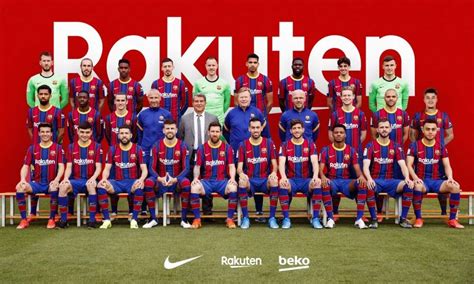 Image Barcelona S Official Team Photo For 2020 21 Barca Universal