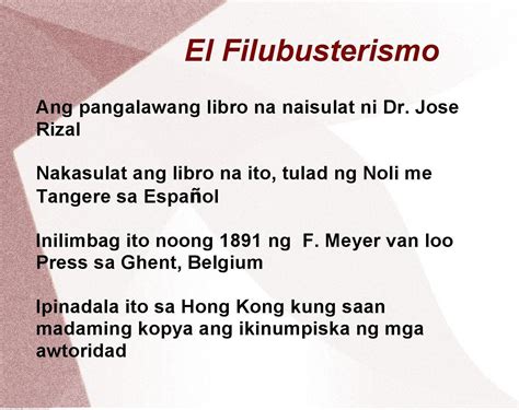 Kailan Isinulat Ni Rizal Ang Noli Me Tangere At El Filibusterismo Unamed