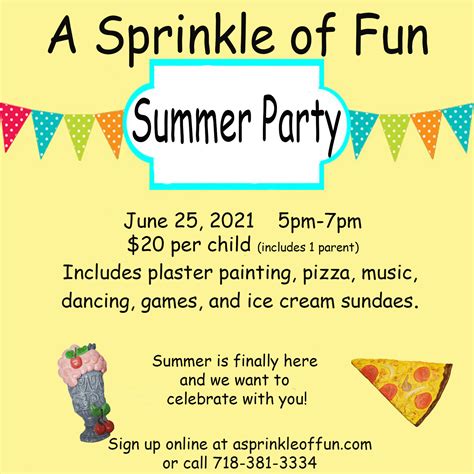 Summer Is Here And Its Time To Party A Sprinkle Of Fun