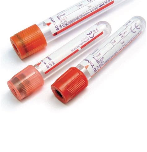 Buy BD VacutainerCAT Plus Blood Collection Tubes 10ml Pack Of 100