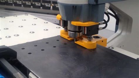 Heavy Duty Cnc Punching Machine On Steelworker Youtube