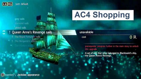 Ac Shopping Guide Edward Kenway S Weapons And Jackdaw Upgrades