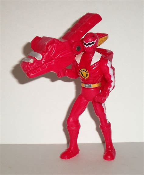 McDonald S 2005 Power Rangers DinoThunder Red Ranger Happy Meal Toy