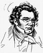 Posterazzi: Franz Schubert (1797-1828) Naustrian Composer Pen And Ink ...