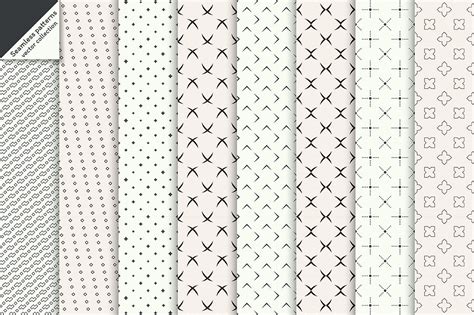 Set Of Seamless Patterns By Graphic Shop Thehungryjpeg